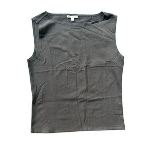 Reformation Charcoal Gray Tank Top